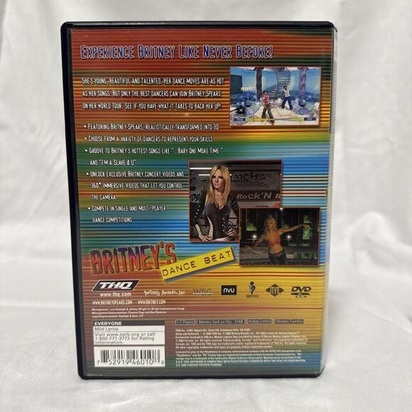 Britney's Dance Beat (Sony PlayStation 2, 2002) - Picture 3 of 4